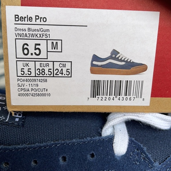 Vans Berle Pro Dress Blues/Gum WMNS - Picture 16 of 16